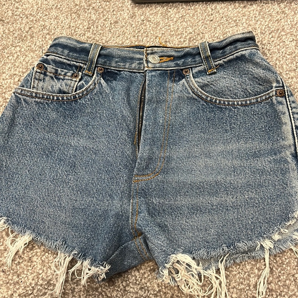 American Vintage Reworked Levis Denim Shorts